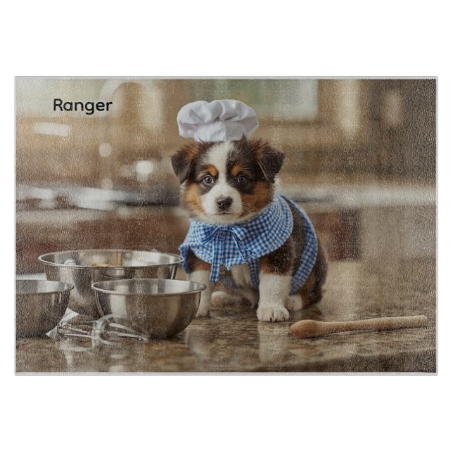 Söt Australian Shepherd Personlig (Framsidan)