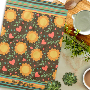 Söt av anpassad Blommigt för chic eller offertRoli Kökshandduk