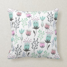 Söt av pastel färg med viskblommigt