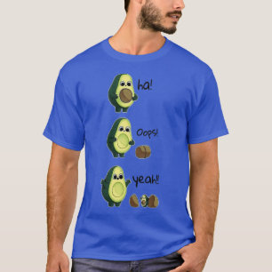söt avocado roligt t shirt