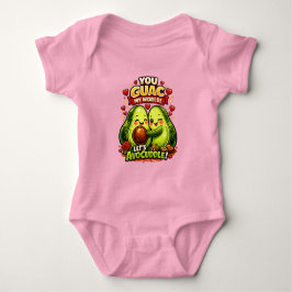 Söt Avokado Alla Hjärtans Dag Kärleksdesign, kawai T Shirt