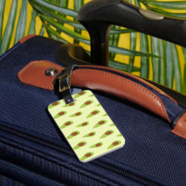 Söt Avokado Bagage Tag Bagagebricka