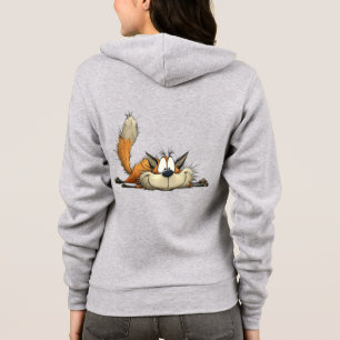 Söt Avslappnad Räv Tecknad Film T Shirt