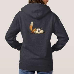 Söt Avslappnad Räv Tecknad Film T Shirt