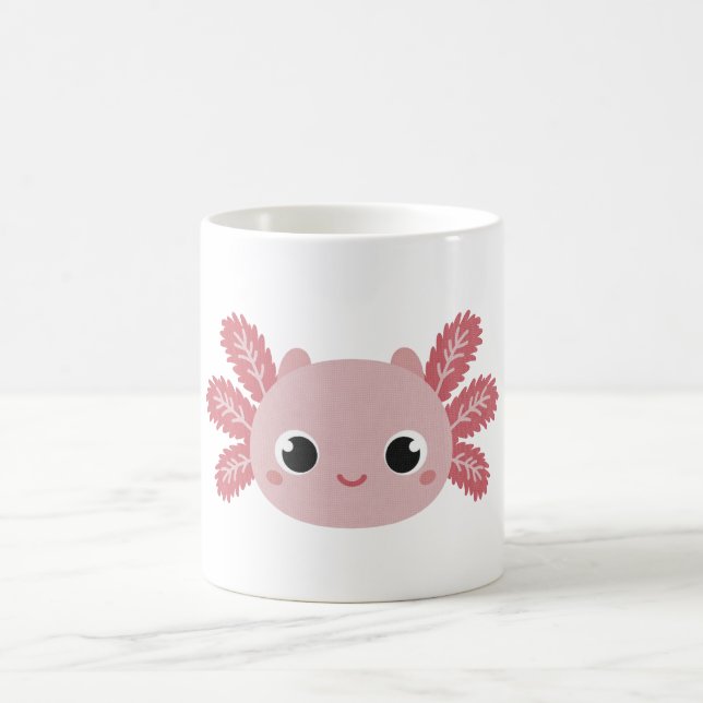 Söt Axolotl-ansikte Kaffemugg (Center)