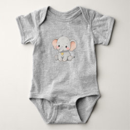 Söt baby elefant – Kläddesign för småbarn T Shirt