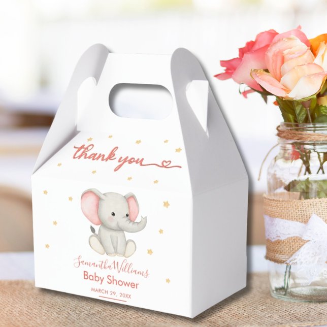 Söt Baby Elefant Presentlåda (Skapare uppladdad)