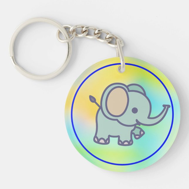Söt baby elefant tecknad-47767 (Framsidan)