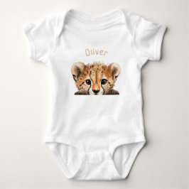 Söt Baby Gepard Personlig T Shirt
