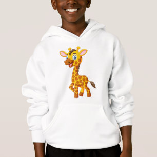 Söt baby-giraff som ler tecknad-35280 t shirt