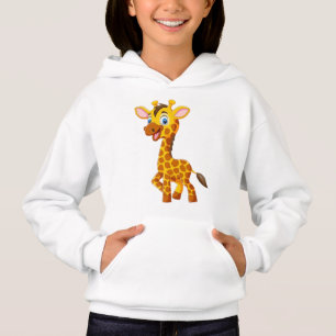 Söt baby-giraff som ler tecknad-35280 t shirt
