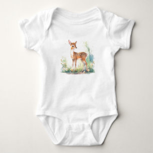 Söt Baby Hjort, babystötten T Shirt
