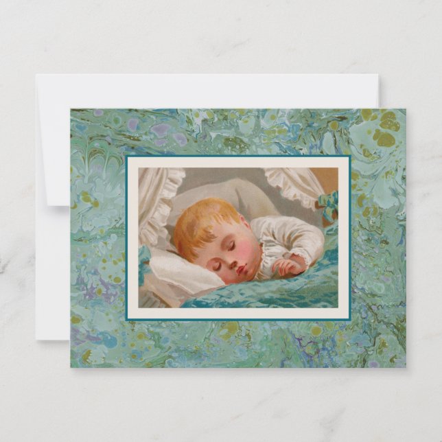 Söt Baby-inbjudan Inbjudningar (Framsida)