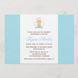 Söt Baby-julklappning Inbjudningar