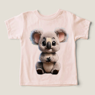 Söt baby koala i Funko-stil seriefigur med stora ö T Shirt