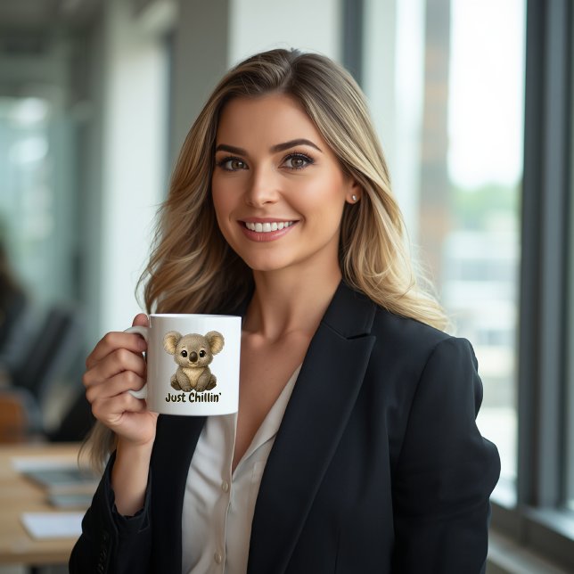Söt Baby Koala Kaffe Mugg (Skapare uppladdad)