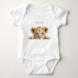 Söt Baby Lejon Personlig T Shirt