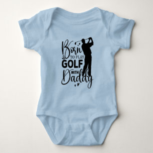 Söt baby pojke son golf t shirt