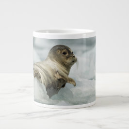 Söt baby-säl jumbo mugg