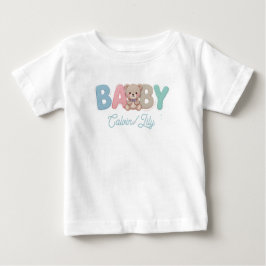 Söt baby-skrift – liten hand, stor dröm t shirt