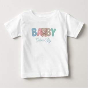 Söt baby-skrift – liten hand, stor dröm t shirt