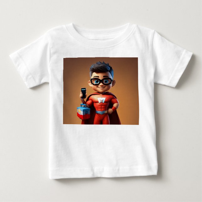 Söt baby t-shirt (Framsida)