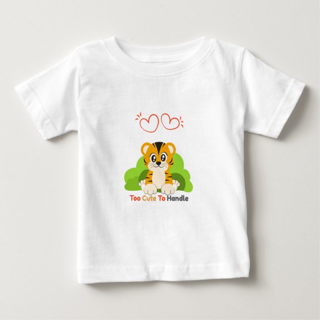 Söt baby T-shirt (Framsida)