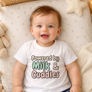 Söt baby-te Mjölk & Kramar skjorta T Shirt
