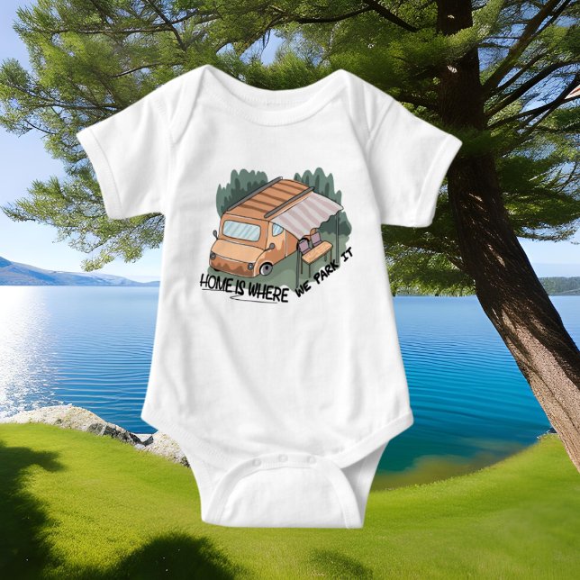Söt baby unisex camper t shirt (Skapare uppladdad)
