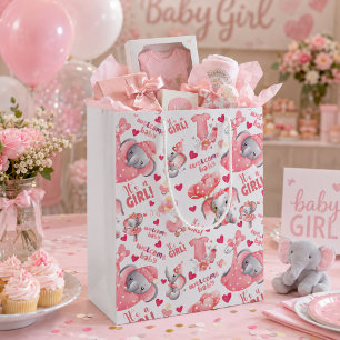Söt Babyflicka Barnkalas & Nyfödd Flickas Present