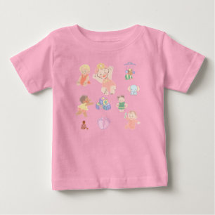 Söt babyflicka t-shirt – Mjuk och snygg barn tee