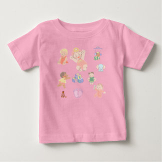 Söt babyflicka t-shirt – Mjuk och snygg barn tee