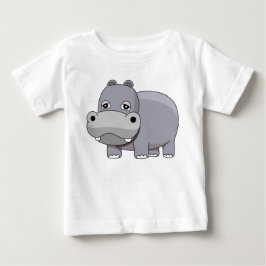Söt babyflodhäst t shirt