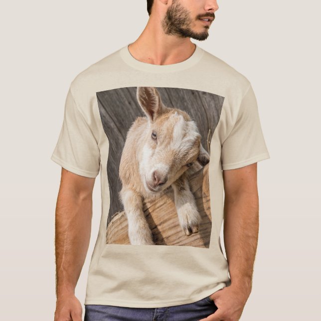 Söt babygeit Rustik gård Hus fotografering Canvas T Shirt (Framsida)