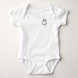 Söt babykoala i ficka t shirt