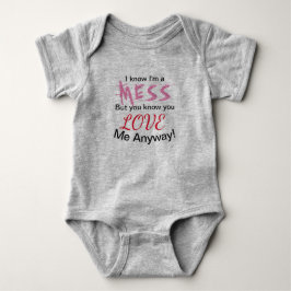 Söt babykropp overall  Baby Bodysuit T Shirt