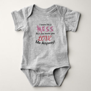 Söt babykropp overall  Baby Bodysuit T Shirt