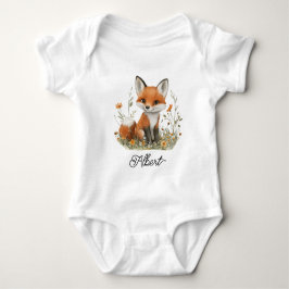 Söt babyräv t shirt