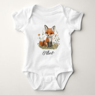 Söt babyräv t shirt