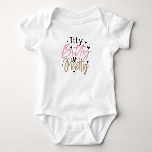 Söt babytext t shirt