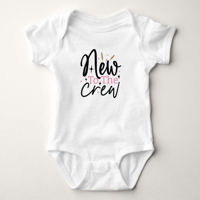 Söt babytext  t shirt (Framsida)