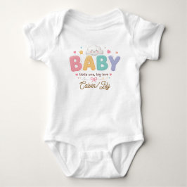 Söt babytypografi – Pastellfärgad barnkammarcitat T Shirt