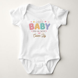 Söt babytypografi – Pastellfärgad barnkammarcitat T Shirt
