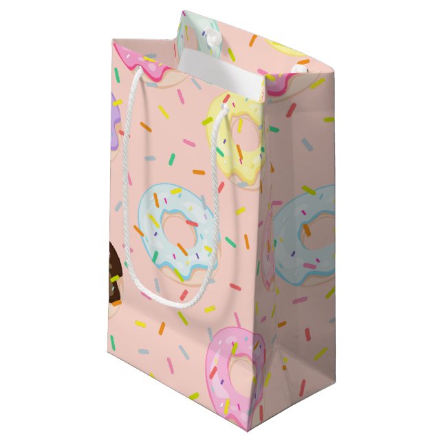 Söt bakaffär Sprinkles Donuts mönster (Framsidan Vinklad)