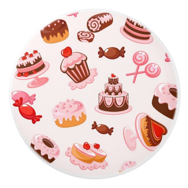 Söt bakgrund knopp (Framsidan)