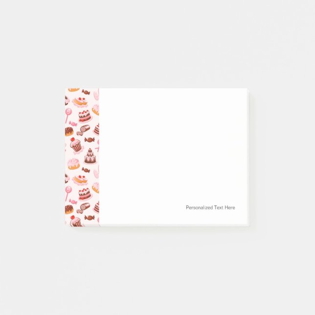 Söt bakgrund post-it block (Framsida)