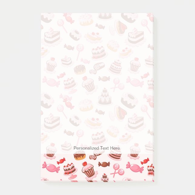 Söt bakgrund post-it block (Framsida)