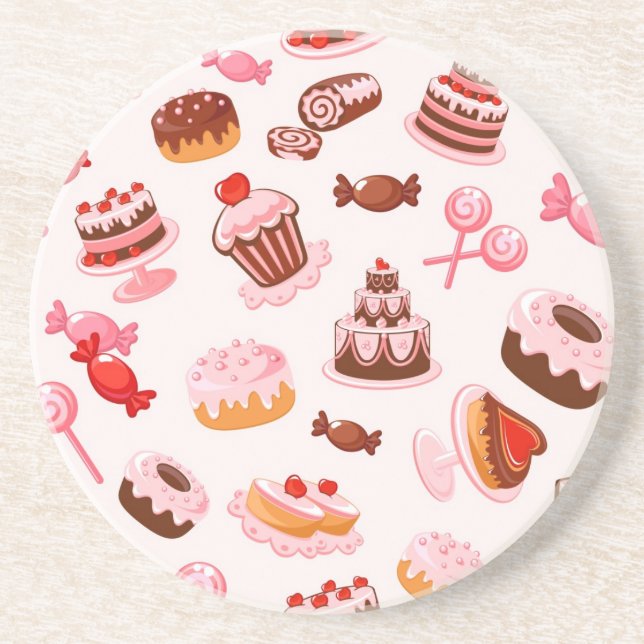 Söt bakgrund underlägg (Framsidan)