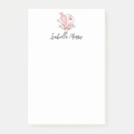 Söt Baking Pastry Personlig Post-it Block