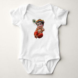 Söt Bal Krishna Janmashtami Special Baby Bodysuit T Shirt
